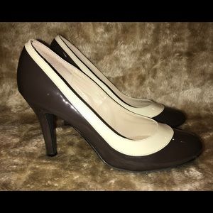 Size 11 - Chocolate/Cream heels